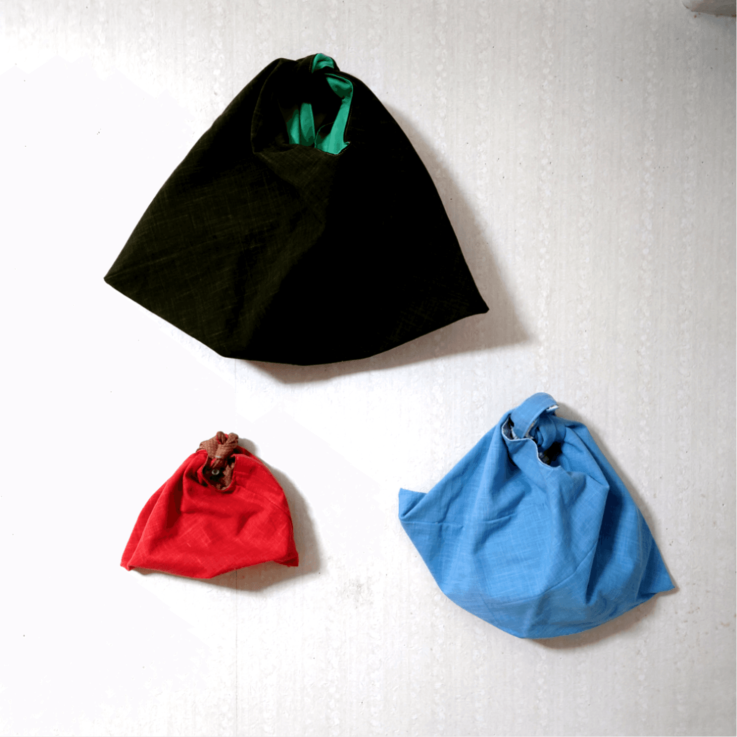 【送料無料】【選べる新春福袋2026】リバーシブルコットン色が選べるあずま袋大中小セット〜1/31まで